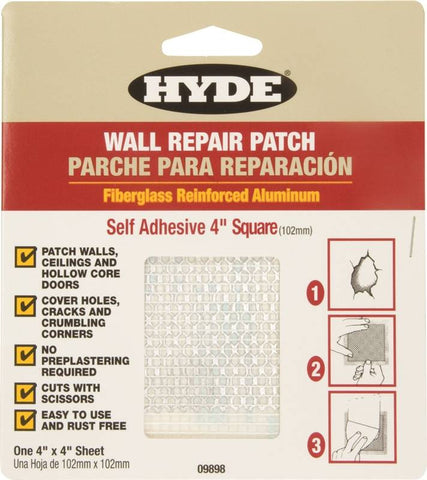 Patch Drywall Alum 4x4 Inch