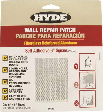 Patch Drywall Alum 6x6 Inch