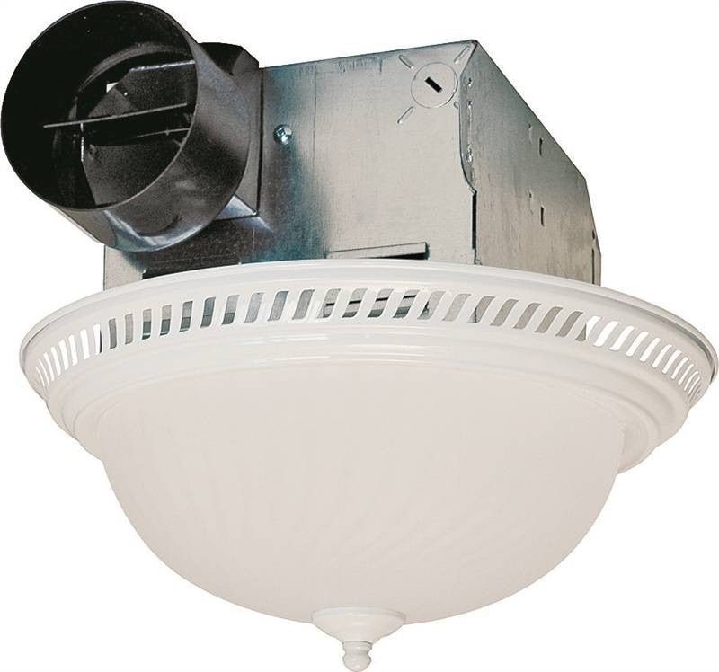 Fan-light Bath Combo 70cfm Wht