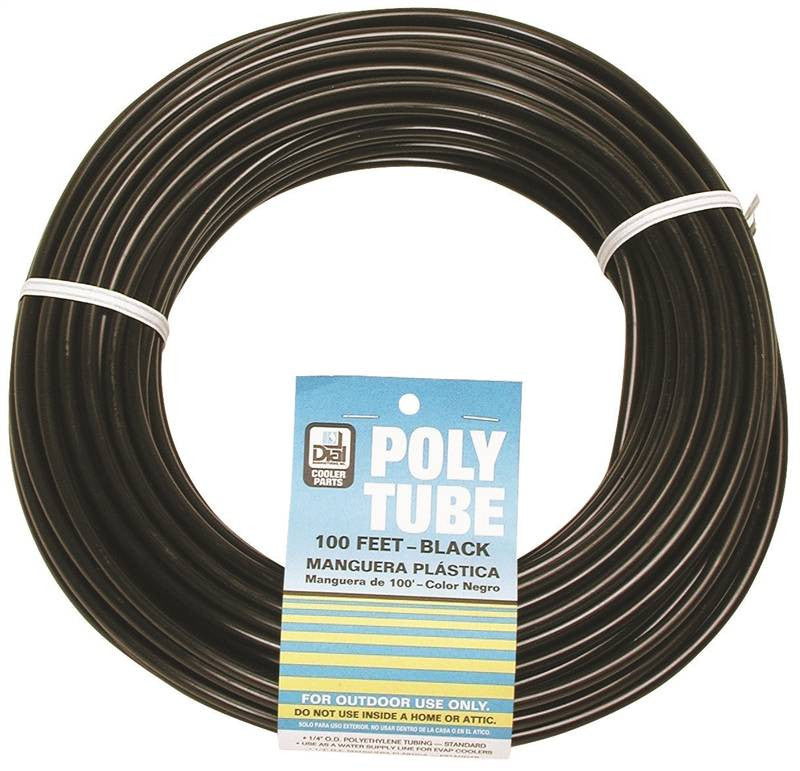 Tubing Poly Outdr1-4x100ft Blk