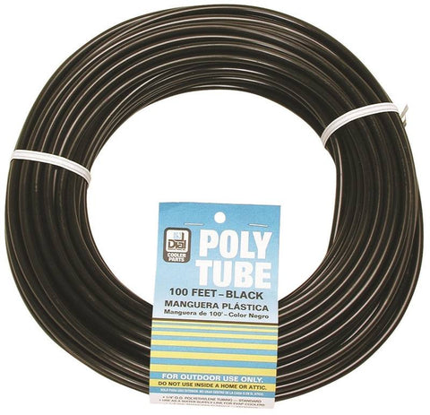 Tubing Poly Outdr1-4x100ft Blk