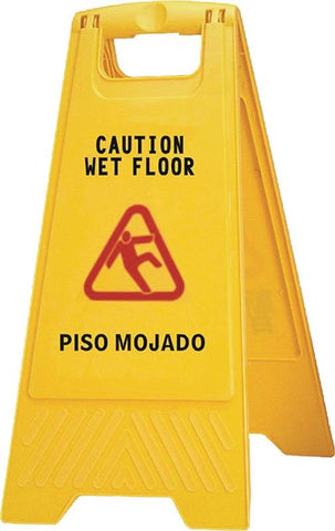 Sign Wet Floor 2 Sided