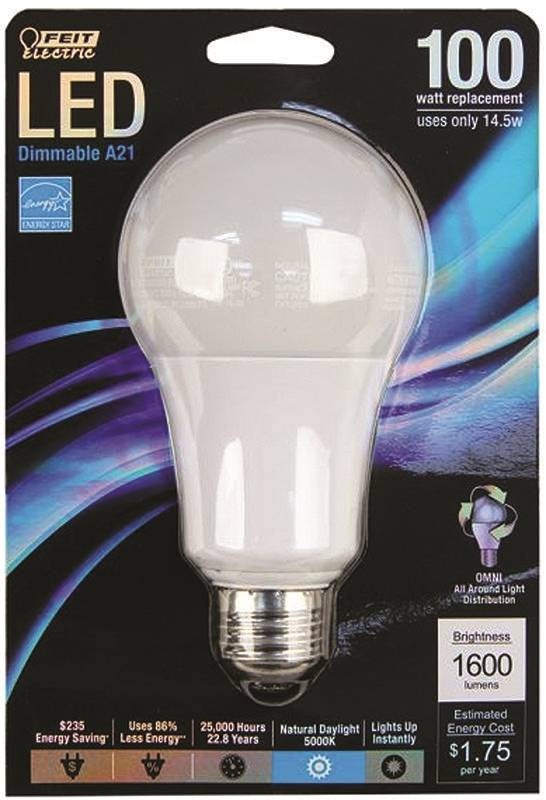 Bulb Light Led 100w A19 5000k