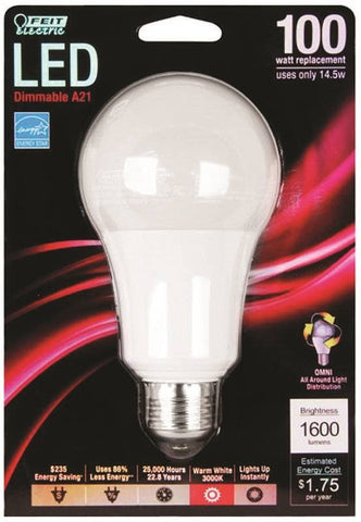 Bulb Light Led 100w A19 3000k