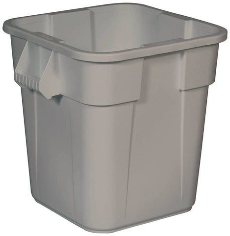 Container 28gal Sq Gry