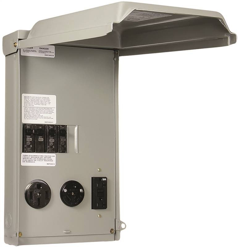 Power Panel Rv 100a 50-30-20a