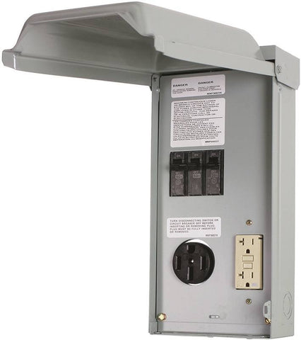 Power Panel Rv 70a 50-20a Gfci