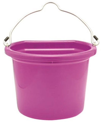 Bucket 8qt Flat Back Hot Pink