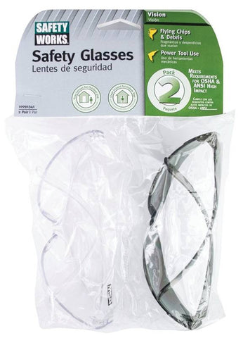 Glasses Clear-gray 2pack