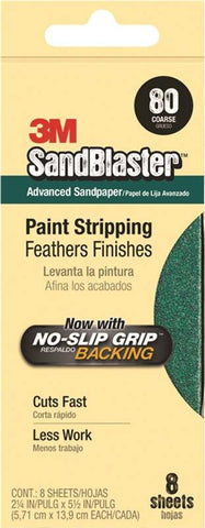 Sandpaper Pntr 2.25x5.5in 80