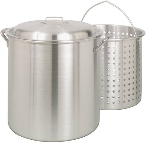 Stock Pots Wth Lid&baskt 100qt