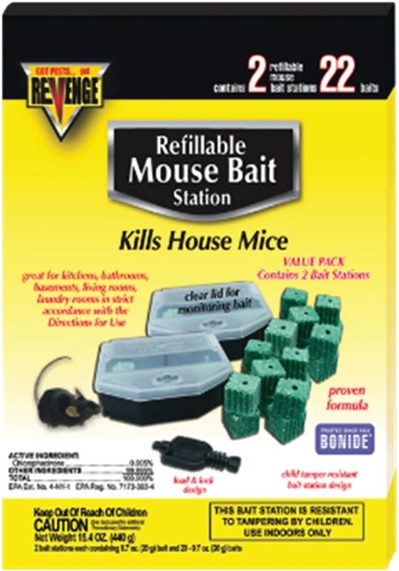 Bait Station Refill Mouse 22pk
