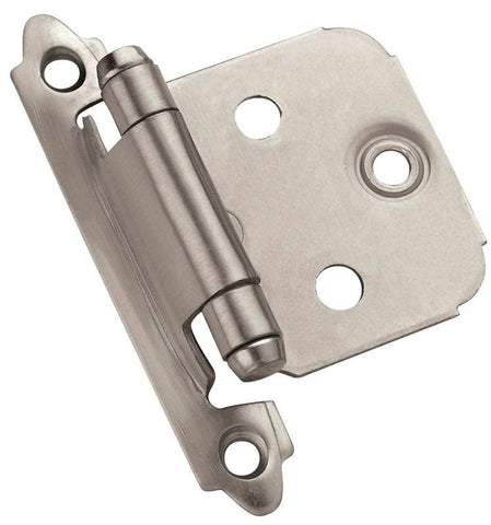 Overlay Hinge Vari Sat Nickel