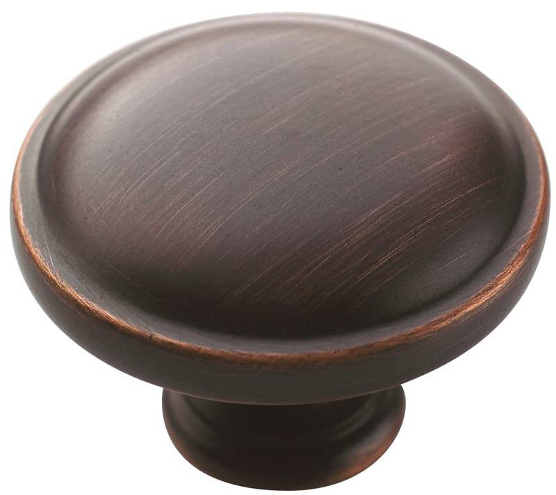 Knob 1-1-4in Oilrub Bronze