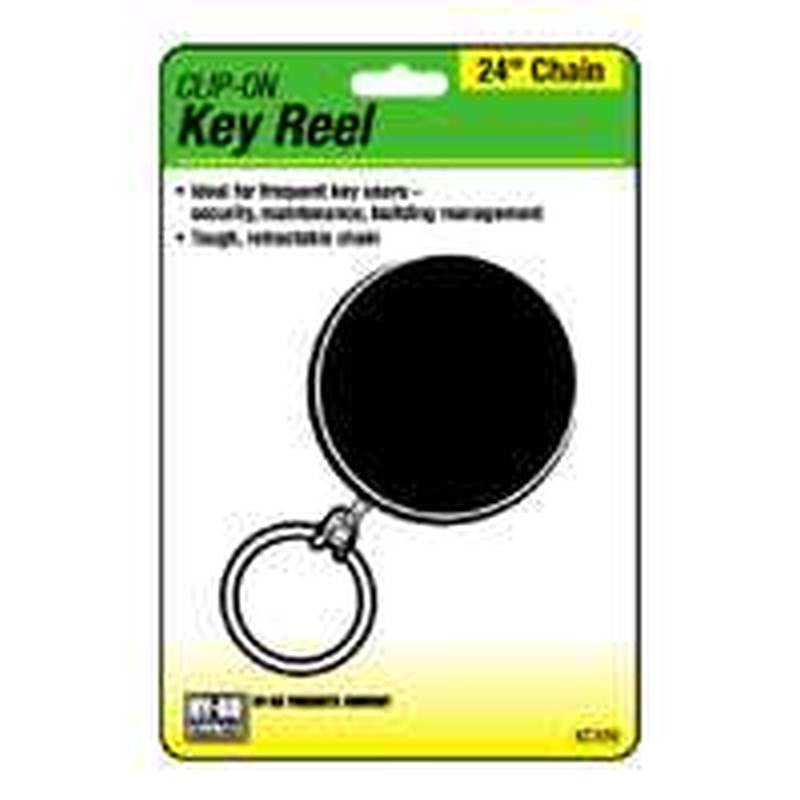 Key Reel Chrome 24in