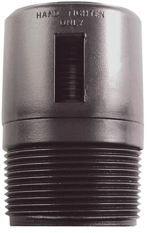 Trap Vent Plastic 1-1-2in Blk