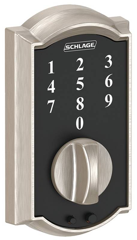 Deadbolt Touch Satin Nickel