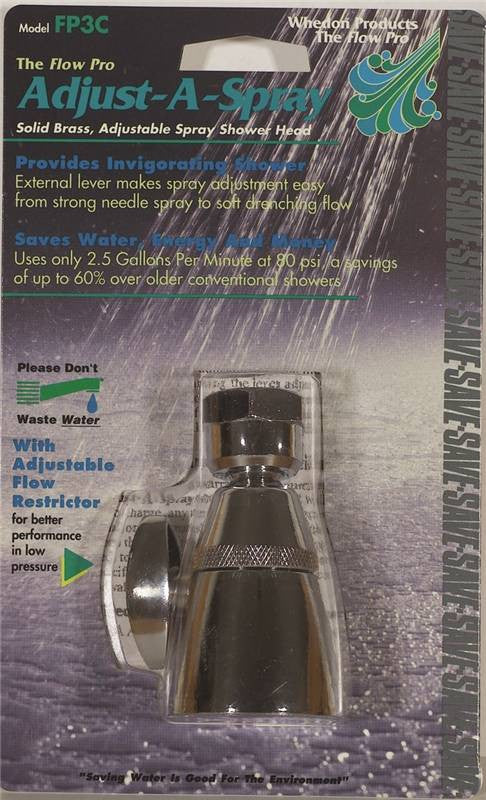 Showerhead Adjust-a-spray Brss