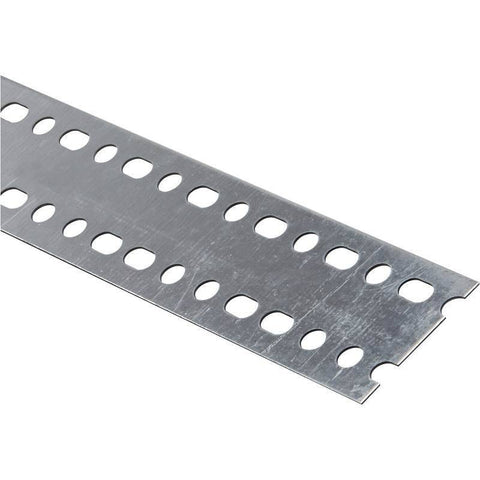 Slotted Flat 2-3-8x48in Galv