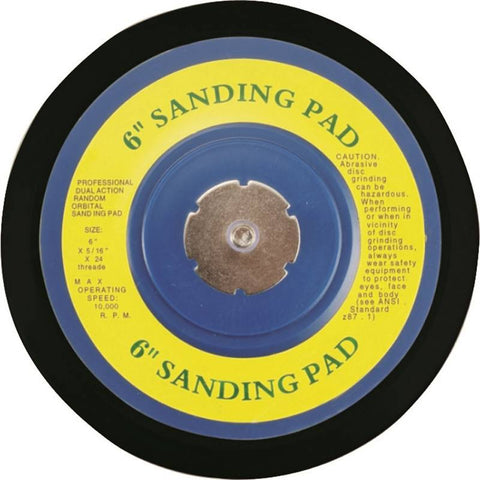 6in Sanding Pad For Da Sander