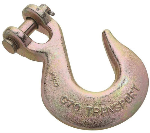 Chain Hook 3-8in Yellow Chrmt