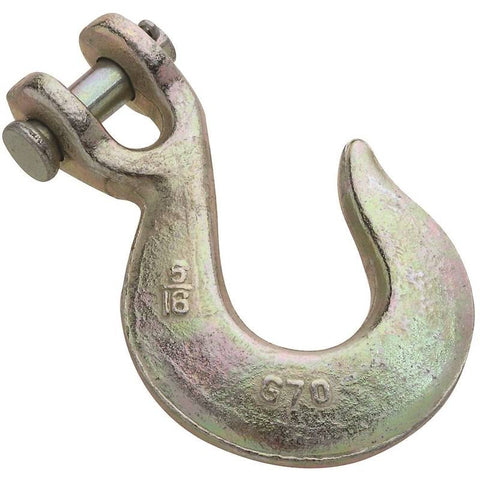 Chain Hook 5-16in Yellow Chrmt