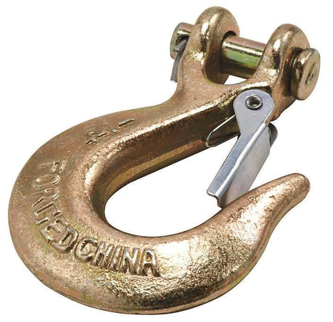 Chain Hook 1-4in Yellow Chrmt