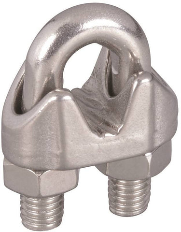 Cable Clamps 1-4in Ss