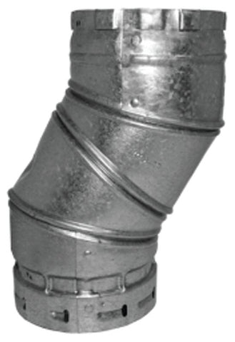 Elbow Vent Gas Adjustable 8in