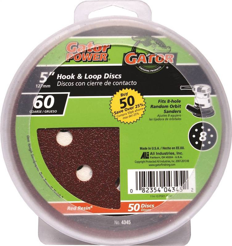 Gator 5in 8hole Hloop 60#