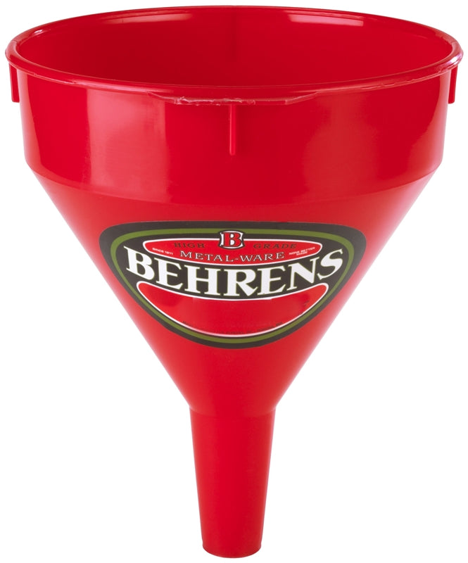 Funnel Plastic Red 2qt