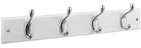 Hook-rail Satin Nickel 18in