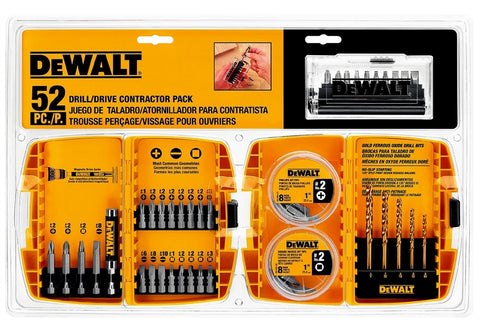 Drill-driver Kit Contrctr 53pc