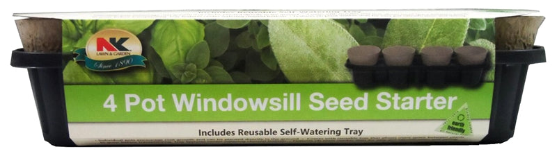 Tray Windowsill Slf-water 4pot