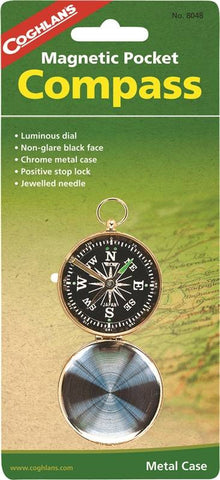 Compass Pockt Magnetc Mtl Case