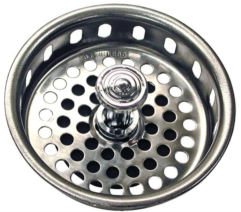 Strainer Basket 3-3-4in Chrome