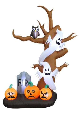 Inflatable 9ft Spooky Tree