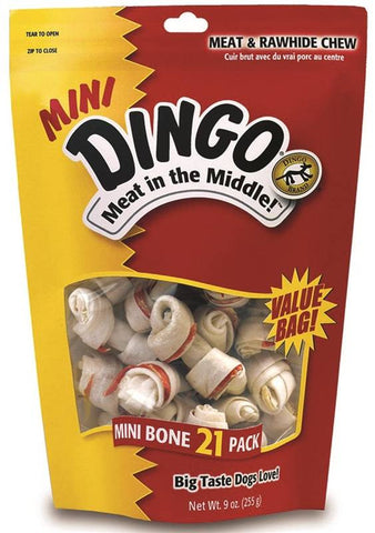 Dingo 2.5in Mini White 21pk