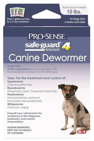 Dewormer Dog Safeguard 1g-10lb