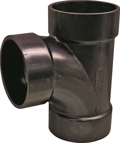 Abs Sanitary Tee 1-1-2in