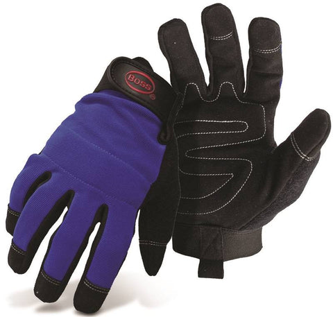 Glove Mechanic Syn Leather Med