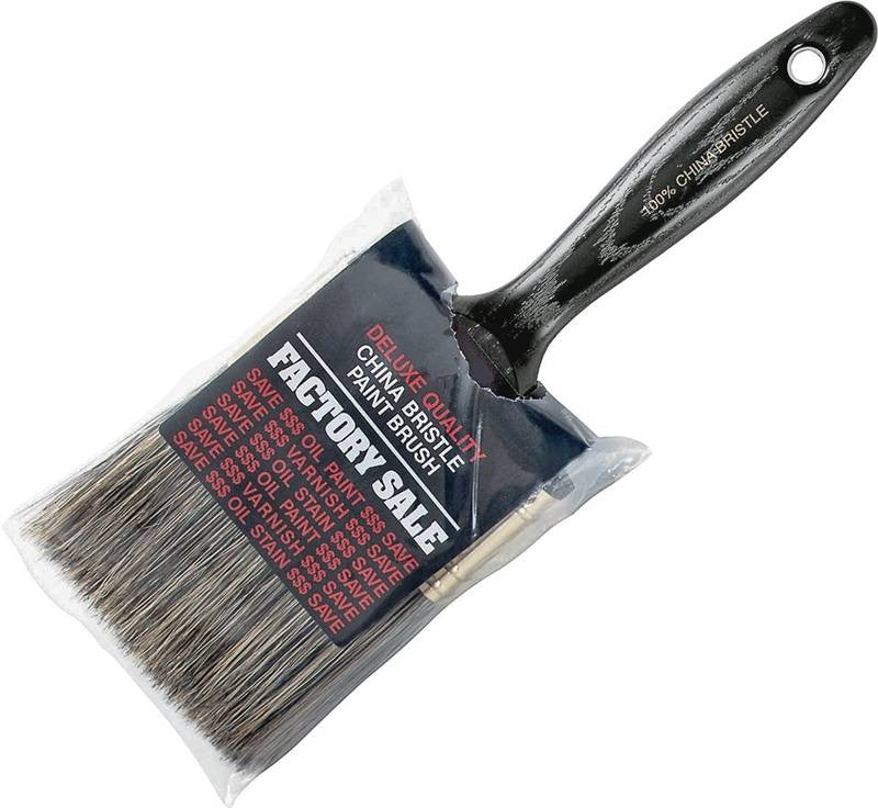 Brush Paint Gray China 3in