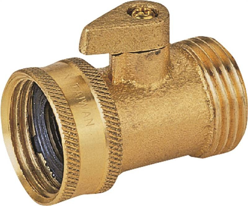 Brass Garden Hose Shut Off