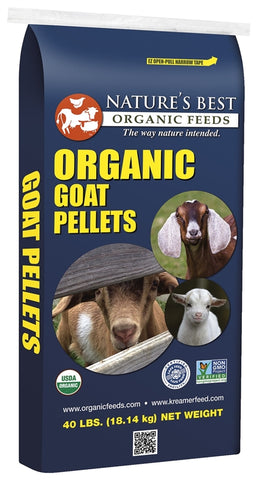 Feed Pellet Goat Organic 40lb