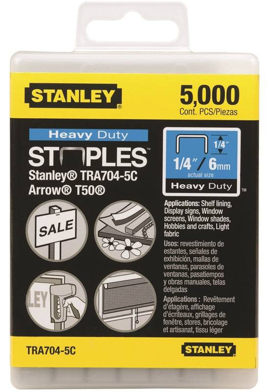 Staple 1-4in Heavy Duty Bx5000