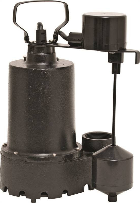 Sump Pump Vert Iron 1-3hp