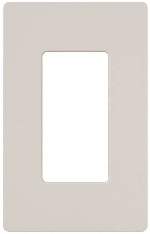 Wall Plate 1g Scrless Jumb Wht