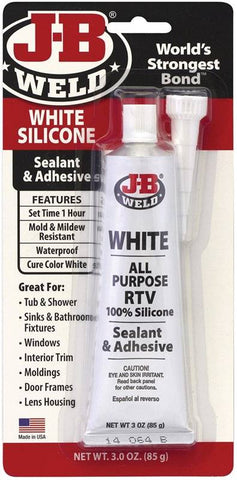 Sealant Silicone White 3oz