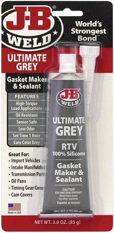 Sealant Silicone Gray 3oz