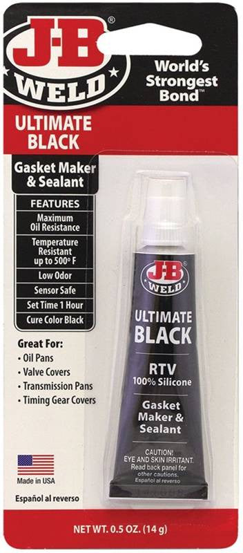 Sealant Silicone Black .5oz